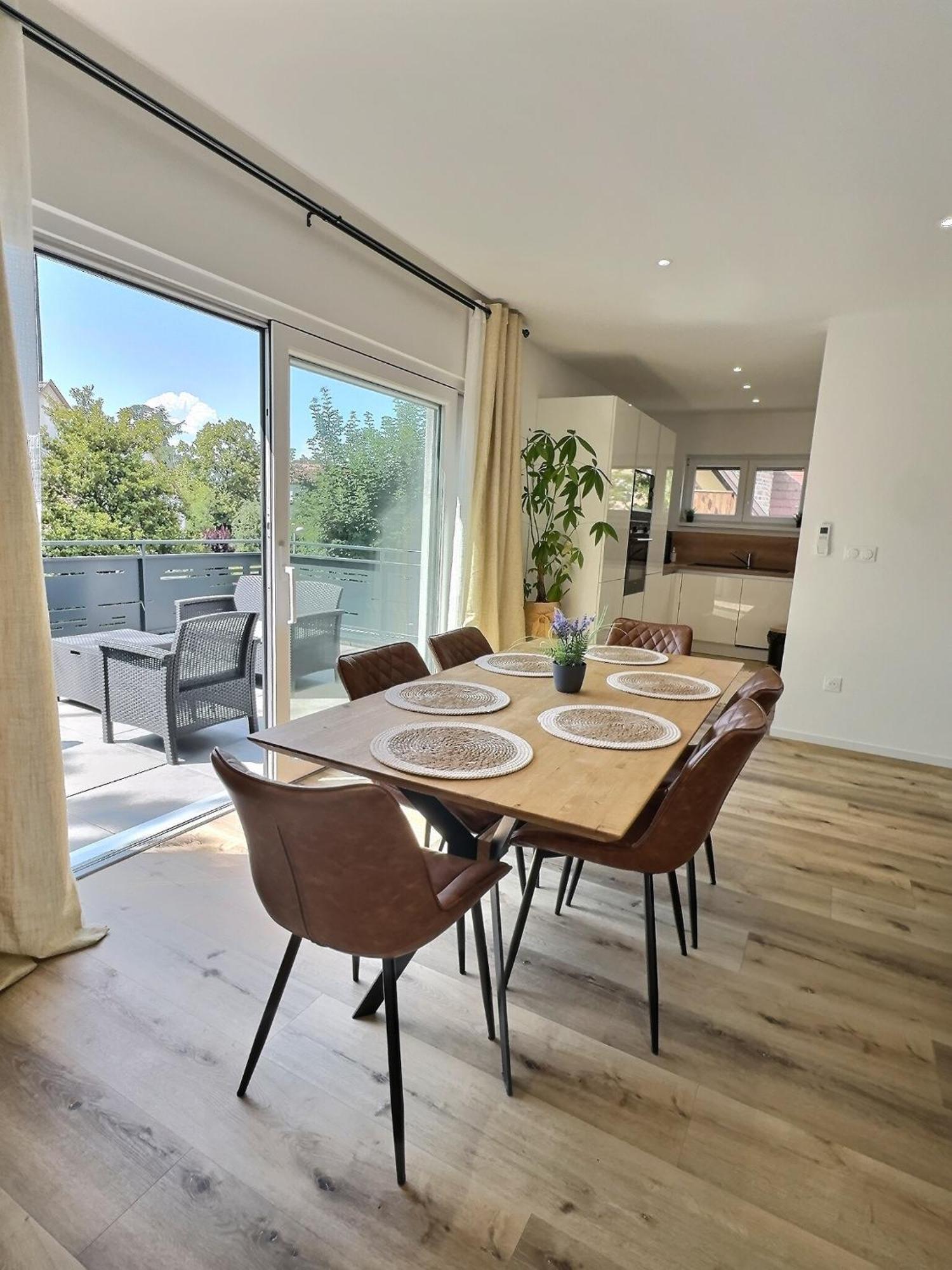 Appartement Alsace Neuf Garage, Parking Et Terrasse Colmar Ngoại thất bức ảnh